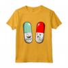 Farmacista Pillole Happy Pills - Maglietta Regalo Divertente per Studenti di Farmacia e Farmacisti - Ideale per Compleanno, Natale o Apprezzamento