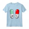 Farmacista Pillole Happy Pills - Maglietta Regalo Divertente per Studenti di Farmacia e Farmacisti - Ideale per Compleanno, Natale o Apprezzamento