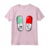 Farmacista Pillole Happy Pills - Maglietta Regalo Divertente per Studenti di Farmacia e Farmacisti - Ideale per Compleanno, Natale o Apprezzamento