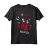 Netflix La Casa De Papel Bella Ciao Group Shot Maglietta - Officially Licensed HapTiger Apparel for Fans