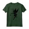 HapTiger Peter Pan Tinker Bell Pixie Dust Silhouette Maglietta - Officially Licensed Disney Apparel - Buy Online Now