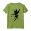 HapTiger Peter Pan Tinker Bell Pixie Dust Silhouette Maglietta - Officially Licensed Disney Apparel - Buy Online Now