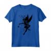 HapTiger Peter Pan Tinker Bell Pixie Dust Silhouette Maglietta - Officially Licensed Disney Apparel - Buy Online Now