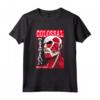 HapTiger Colossal Titan Cornice Rossa Maglietta - Merchandising ufficiale Attack on Titan - Ideale per fan della serie