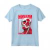 HapTiger Colossal Titan Cornice Rossa Maglietta - Merchandising ufficiale Attack on Titan - Ideale per fan della serie
