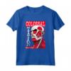 HapTiger Colossal Titan Cornice Rossa Maglietta - Merchandising ufficiale Attack on Titan - Ideale per fan della serie