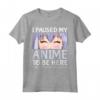Ho messo in pausa il mio anime per essere qui - Otaku Anime Merch Maglietta - Regalo Cosplay Anime per Ragazze e Donne