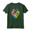 HapTiger Go! Go Go Group - Officially Licensed T-Shirt with Robin, Cyborg, Raven, Beast Boy - Cartoon Network Merchandise