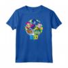 HapTiger Go! Go Go Group - Officially Licensed T-Shirt with Robin, Cyborg, Raven, Beast Boy - Cartoon Network Merchandise