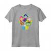HapTiger Go! Go Go Group - Officially Licensed T-Shirt with Robin, Cyborg, Raven, Beast Boy - Cartoon Network Merchandise