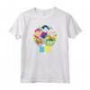 HapTiger Go! Go Go Group - Officially Licensed T-Shirt with Robin, Cyborg, Raven, Beast Boy - Cartoon Network Merchandise