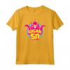 HapTiger Gigan 50th Anniversary Yellow Line Art Maglietta - Official Godzilla Apparel for Men, Women, Youth
