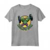 HapTiger Hulk's Gym Maglietta - Official Avengers Tee Shirt for Men, Women, Boys, and Girls - Smash your limits with Hulk's Gym