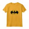 DC Batman Logo Classico Invecchiato Canotta - Maglietta ufficiale supereroi DC Comics per appassionati e collezionisti