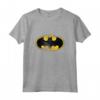 DC Batman Logo Classico Invecchiato Canotta - Maglietta ufficiale supereroi DC Comics per appassionati e collezionisti