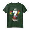 Ho 7 Anni - Compleanno Ragazzo Bambino Razzo Spaziale Maglietta - Regalo 7 Anni Spazio