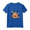 Maglietta di Halloween della Zucca di HapTiger - Ideale per la Festa - Leggera e Confortevole