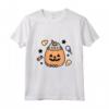 Maglietta di Halloween della Zucca di HapTiger - Ideale per la Festa - Leggera e Confortevole