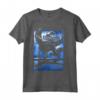 Jurassic World Raptor Moon Light Logo Maglietta - Officially Licensed HapTiger Apparel for Fans - Buy Now!