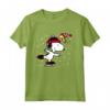 HapTiger Snoopy and Woodstock Skate Holiday - Maglietta a Maniche Lunghe - T Maglia a Manica - Licenza Ufficiale - OPNT-0019