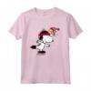 HapTiger Snoopy and Woodstock Skate Holiday - Maglietta a Maniche Lunghe - T Maglia a Manica - Licenza Ufficiale - OPNT-0019