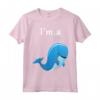 Maglietta con balene blu per bambini I'm a Whale Shirt - Design divertente per studenti cetacei e amanti dell'oceano
