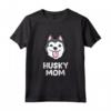 Mamma Husky Huskies Siberiani - Husky Mom Maglietta per Donne Amanti degli Husky - Abbigliamento da Mamma Husky dei Cartoni Animati