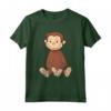GEORGE SMILING Maglietta - Idea Regalo Divertente per Bambini - Estate nella Giungla