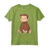 GEORGE SMILING Maglietta - Idea Regalo Divertente per Bambini - Estate nella Giungla