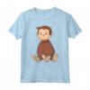 GEORGE SMILING Maglietta - Idea Regalo Divertente per Bambini - Estate nella Giungla