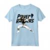 HapTiger White Ranger Action Pose Logo Maglietta - Officially Licensed Apparel for Fans