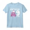 Compleanno 9 Gatto Bambini Regalo - Adesso ho 9 Anni Maglietta per Compleanni - Design Divertente