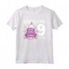 Compleanno 9 Gatto Bambini Regalo - Adesso ho 9 Anni Maglietta per Compleanni - Design Divertente