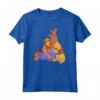 HapTiger Winnie the Pooh Hundred Acre Kanga Roo Group Hug Maglietta - Official Merchandise for Boys, Girls, Men, Women, and Moms