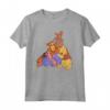 HapTiger Winnie the Pooh Hundred Acre Kanga Roo Group Hug Maglietta - Official Merchandise for Boys, Girls, Men, Women, and Moms