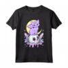 Kawaii - Gatto e Teschio Pastello, Motivo Goth Maglietta - Strega Pagana Occulta Gotica Wicca - Nu Goth Estetico