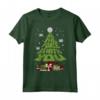 Star Wars May The Force Be With You Christmas Tree Maglietta - Ufficiale e Autorizzata - Ideale come Regalo di Natale