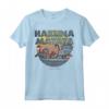 HapTiger The Lion King Hakuna Matata Sunset Silhouette Poster Maglietta - Officially Licensed Apparel for Disney Fans