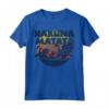 HapTiger The Lion King Hakuna Matata Sunset Silhouette Poster Maglietta - Officially Licensed Apparel for Disney Fans