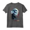 HapTiger Infinity War Black Widow Geo Portrait Maglietta - Officially Licensed Apparel for Black Widow Fans - 18MARL00109A-001