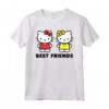 Hello Kitty Mimmy Migliori Amici Maglietta - Licenza Ufficiale HapTiger - Perfetta per gli Appassionati di Hello Kitty