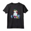 Unicorno Sollevamento Pesi Maglietta - Fitness Palestra Donna - Idea Regalo Divertente per Squadra di Unicorni Arcobaleno