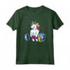 Unicorno Sollevamento Pesi Maglietta - Fitness Palestra Donna - Idea Regalo Divertente per Squadra di Unicorni Arcobaleno