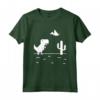 T-Rex T-Rex Geek Dinosauro Pixel Art Bad Connessione Internet Maglietta - Ideale per Professionisti IT e Amanti della Tecnologia - Regalo Divertente per Compleanno o Natale
