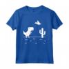 T-Rex T-Rex Geek Dinosauro Pixel Art Bad Connessione Internet Maglietta - Ideale per Professionisti IT e Amanti della Tecnologia - Regalo Divertente per Compleanno o Natale