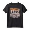 Officially Licensed Netflix HapTiger Night Silhouettes Maglietta - Unique Apparel for Fans - 19NXST00106A-003 Included
