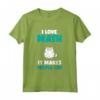 I Love Math Cat - Divertente Detto Matematico Maglietta per Appassionati di Matematica e Geek