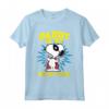 HapTiger Snoopy - Festa del papà Super Eroe Maglietta con Licenza Ufficiale - Regalo Divertente per Papà