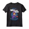 HapTiger Halloween This Is My Will The Wise Costume Maglietta - Officially Licensed Stranger Things Apparel - Funny Upside Down Halloween Tee