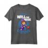 HapTiger Halloween This Is My Will The Wise Costume Maglietta - Officially Licensed Stranger Things Apparel - Funny Upside Down Halloween Tee